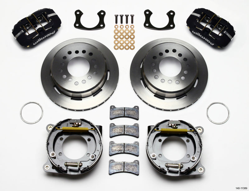Wilwood Dynapro Low-Profile 11.00in P-Brake Kit New Big Ford 2.50in Offset Big Brake Kits Wilwood
