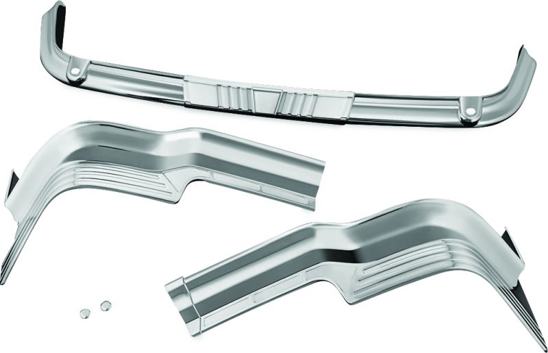 Kuryakyn Tri-Line Accent For Rear Tour-Pak Light Chrome Tail Lights Kuryakyn