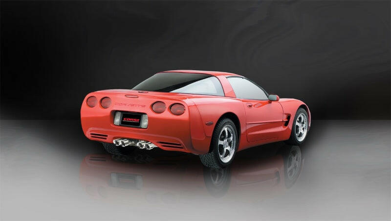 Corsa 1997-2004 Chevrolet Corvette C5 Z06 5.7L V8 Polished Xtreme Cat-Back + XO Exhaust Catback CORSA Performance