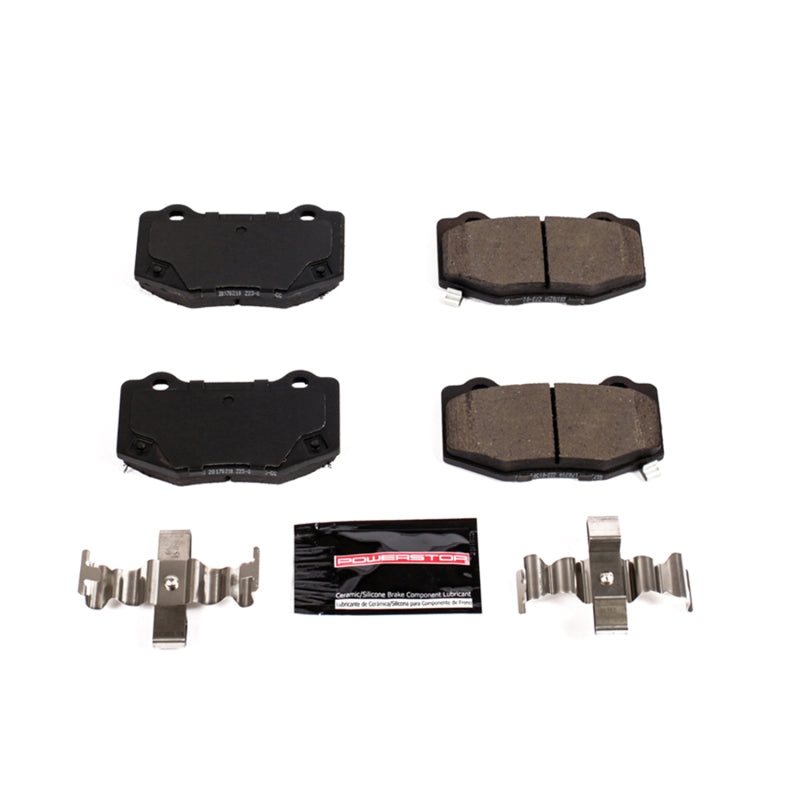Power Stop 16-19 Cadillac ATS Rear Z23 Evolution Sport Brake Pads w/Hardware Brake Pads - Performance PowerStop