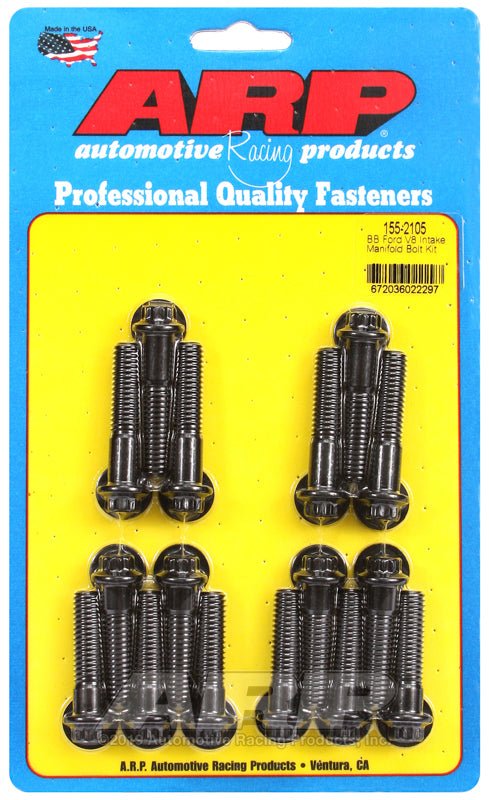 ARP BB Ford V8 12pt Intake Manifold Bolt Kit Hardware Kits - Other ARP