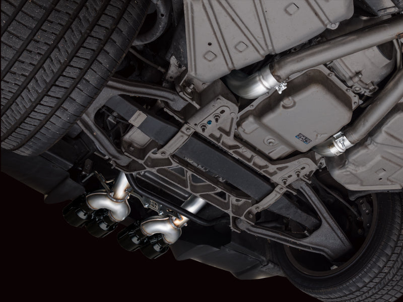 AWE Tuning 05-07 C6 Chevrolet Corvette 6.0L Track Edition Axle-Back Exhaust w/ Diamond Black Tips Axle Back AWE Tuning