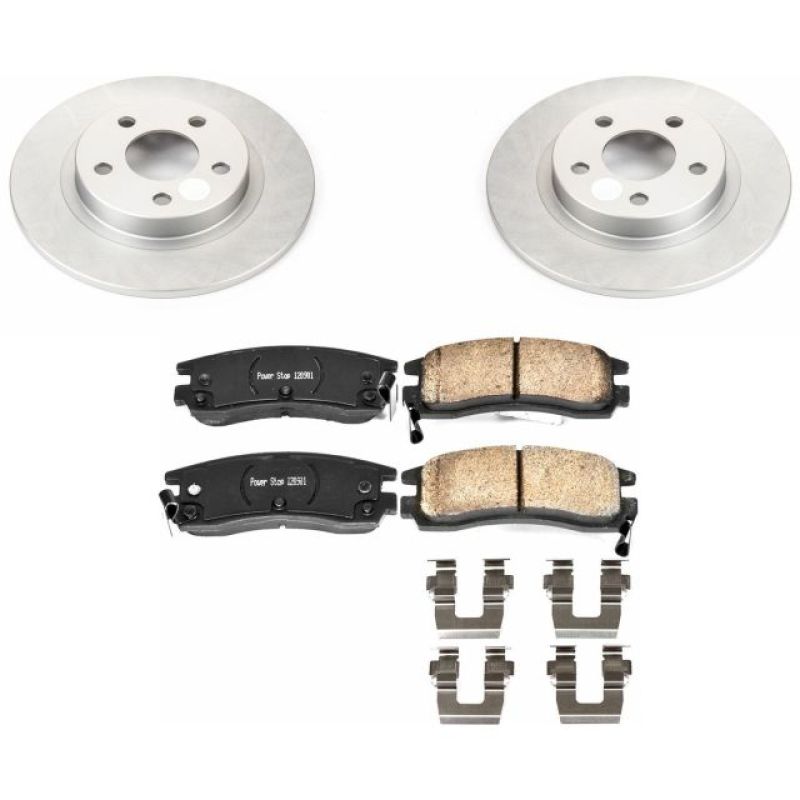 Power Stop 03-05 Buick Park Avenue Rear Z17 Evolution Geomet Coated Brake Kit Brake Kits - Performance Blank PowerStop