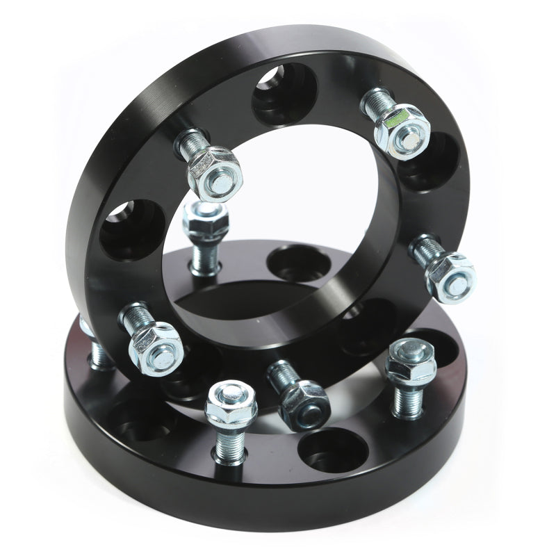 Rugged Ridge Wheel Spacers 1.00in Black 86-05 Suzuki Wheel Spacers & Adapters Rugged Ridge