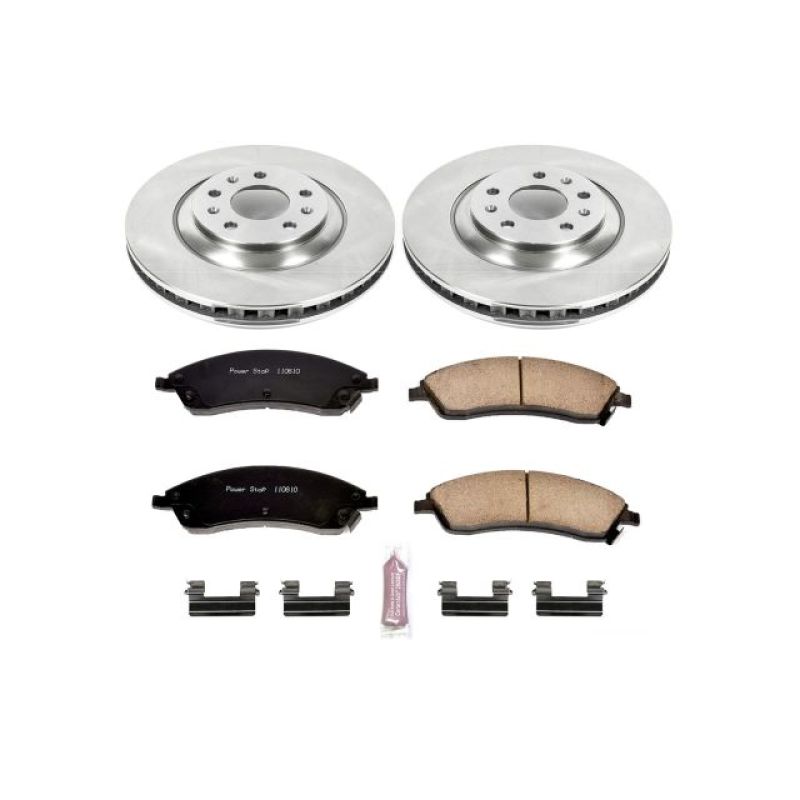 Power Stop 06-07 Cadillac CTS Front Autospecialty Brake Kit Brake Kits - OE PowerStop