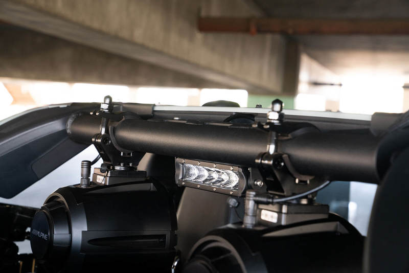 DV8 Offroad 21-22 Ford Bronco 4dr Rear Speaker & Light Mount Bar Light Mounts DV8 Offroad