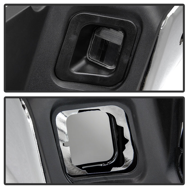 xTune 09-18 Dodge Ram 1500 OEM Style Steel Rear Bumper - Chrome (RB-DR09-SET-DEWS-C) Bumpers - Steel SPYDER