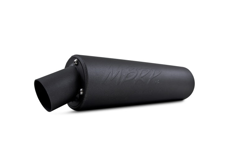 MBRP Universal Utility Muffler - Black Muffler MBRP