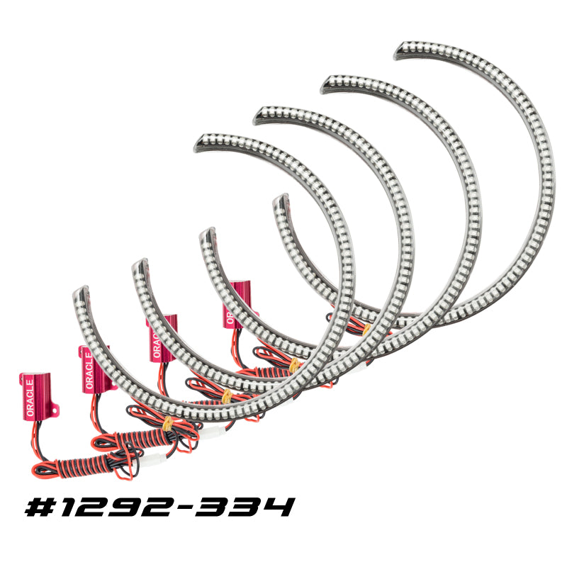 Oracle Dodge Challenger 08-14 LED Waterproof Halo Kit - ColorSHIFT w/o Controller Fog Lights ORACLE Lighting