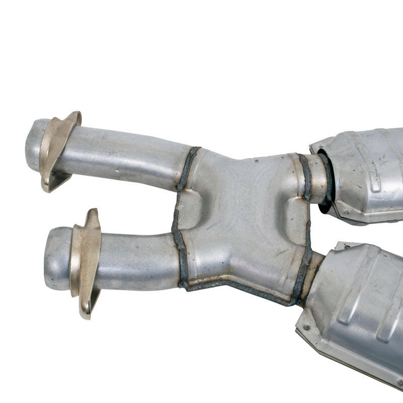 BBK 86-93 Mustang 5.0 High Flow X Pipe With Catalytic Converters - 2-1/2 Catback BBK