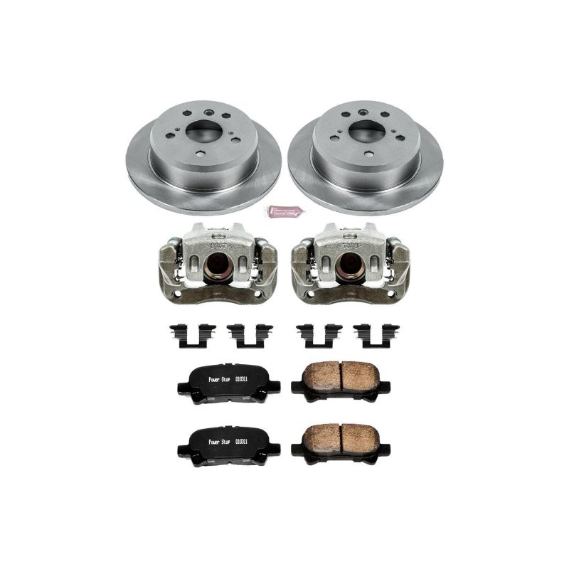Power Stop 05-07 Toyota Avalon Rear Autospecialty Brake Kit w/Calipers Brake Kits - OE PowerStop