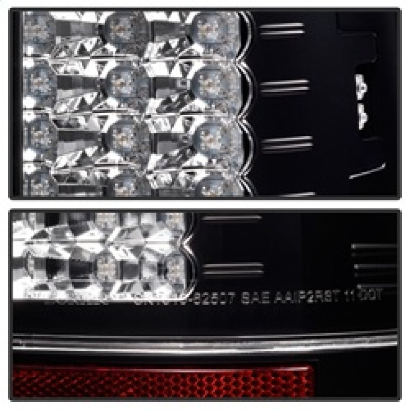 Spyder Ford Super Duty 08-15 Version 2 LED Tail Lights Black ALT-YD-FS07-LED-G2-BK Tail Lights SPYDER