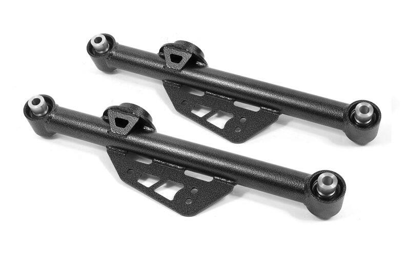 BMR 99-04 Mustang Non-Adj. Lower Control Arms w/ Spherical Bearings - Black Hammertone Control Arms BMR Suspension