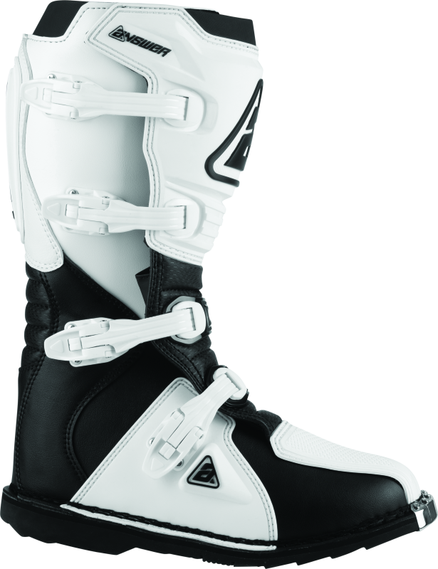 Answer AR1 Boot Black/White Size - 7 Motorcycle Boots Answer