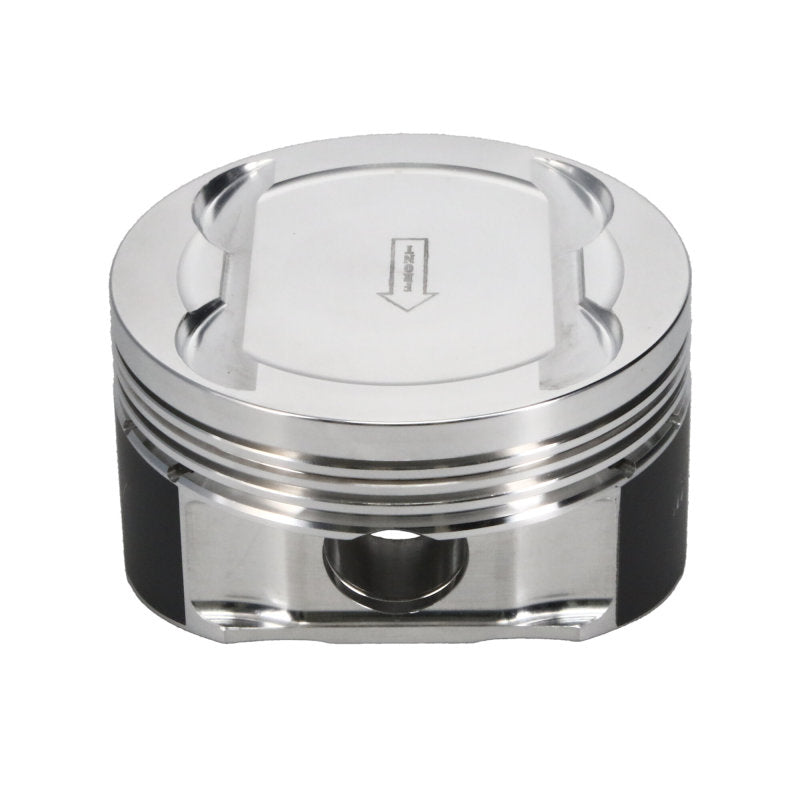 Manley Ford 3.7L Cyclone 3.760in Bore 1.239in Comp Height +2.0cc Dish Piston Set - Extreme Duty Piston Sets - Forged - 6cyl Manley Performance