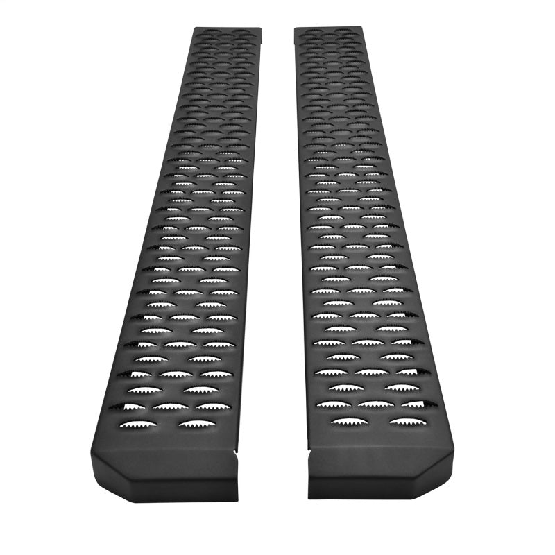 Westin Grate Steps Running Boards 54 in - Textured Black Running Boards Westin