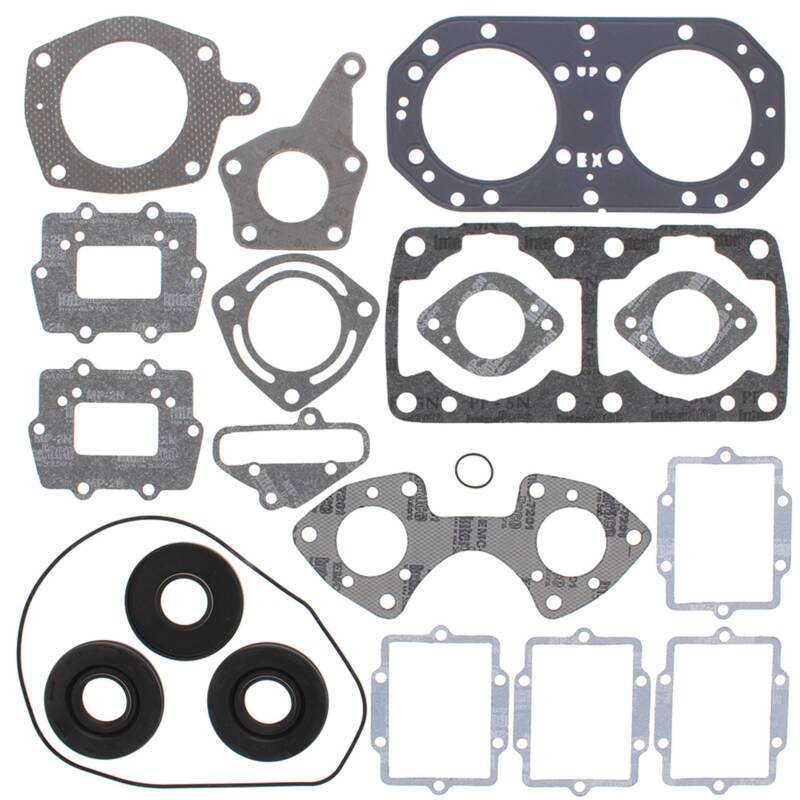 Vertex Gaskets 92-96 Kawasaki JS750 SX Complete Gasket Kit w/ Oil Seals Engine Hardware Vertex Pistons