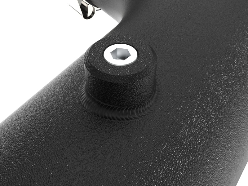 aFe 20-23 GM Diesel Trucks V8 6.6L L5P BladeRunner 3in Aluminum Hot Charge Pipe - Black Intercoolers aFe