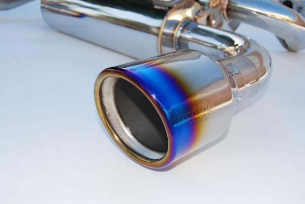 Invidia 02-08 Nissan 350z Gemini Rolled Titanium Tip Cat-back Exhaust Catback Invidia
