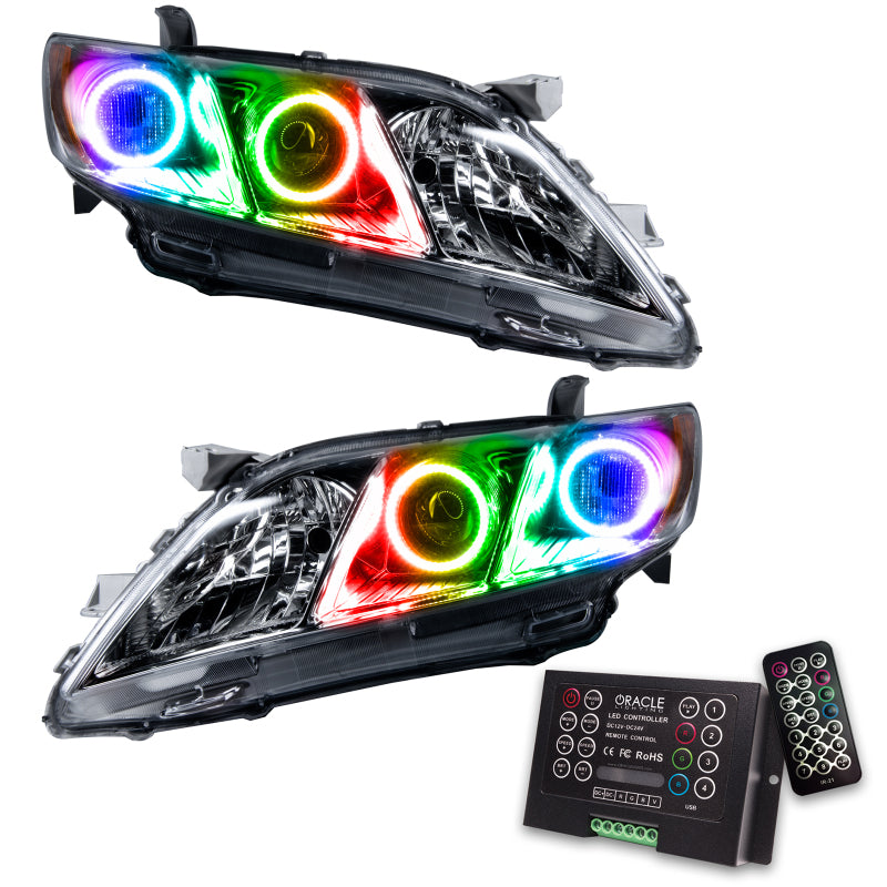 Oracle 07-09 Toyota Camry SMD HL - ColorSHIFT w/ 2.0 Controller Headlights ORACLE Lighting