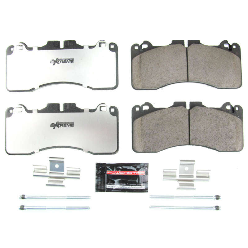 Power Stop 16-18 Lexus GS F Front Z26 Extreme Street Brake Pads w/Hardware Brake Pads - Performance PowerStop