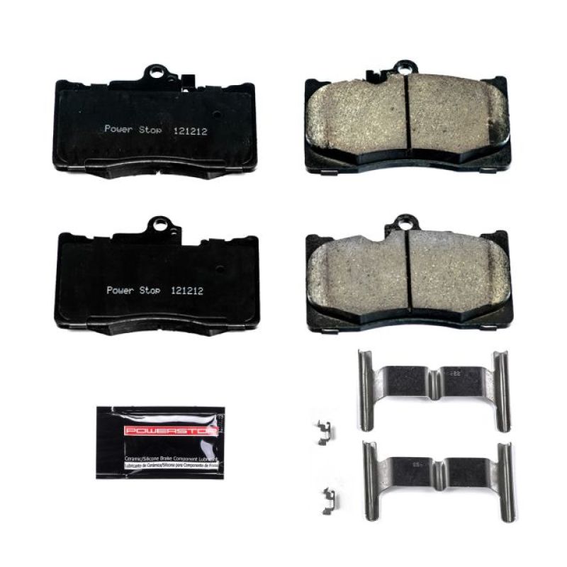 Power Stop 16-17 Lexus GS200t Front Z23 Evolution Sport Brake Pads w/Hardware Brake Pads - Performance PowerStop