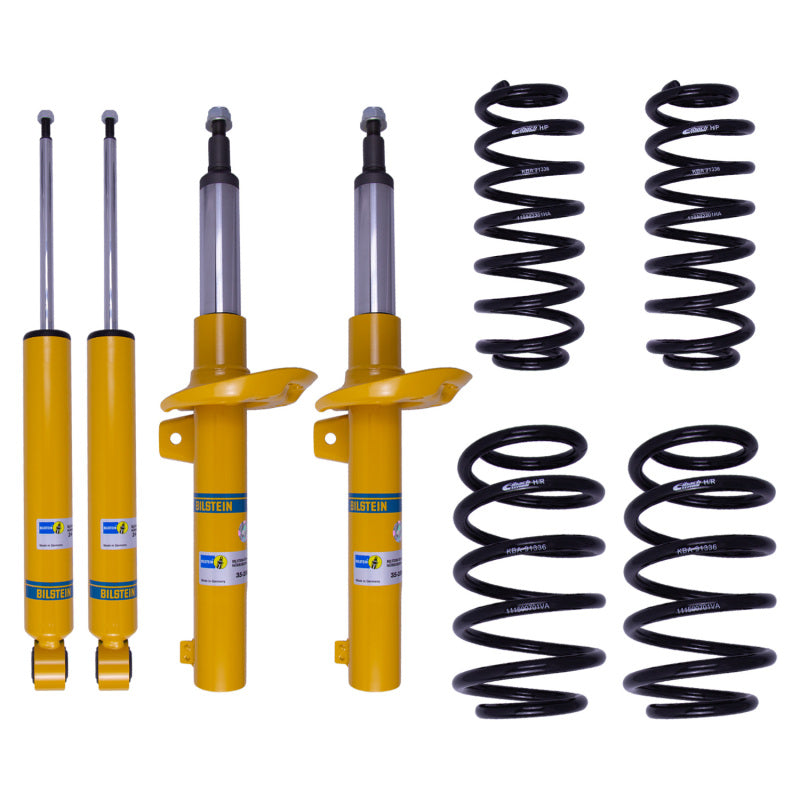 Bilstein B12 2010 Volkswagen Golf TDI Hatchback Front and Rear Suspension Kit Shock & Spring Kits Bilstein