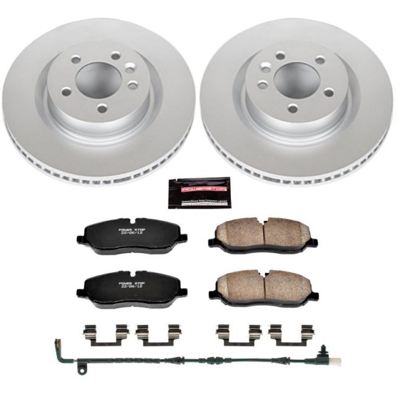 Power Stop 06-09 Land Rover Range Rover Sport Front Z23 Evolution Sport Coated Brake Kit Brake Kits - Performance D&S PowerStop
