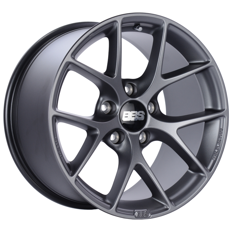 BBS SR 18x10 5x130 ET41 CB71.6 Satin Grey Wheel Wheels - Cast BBS