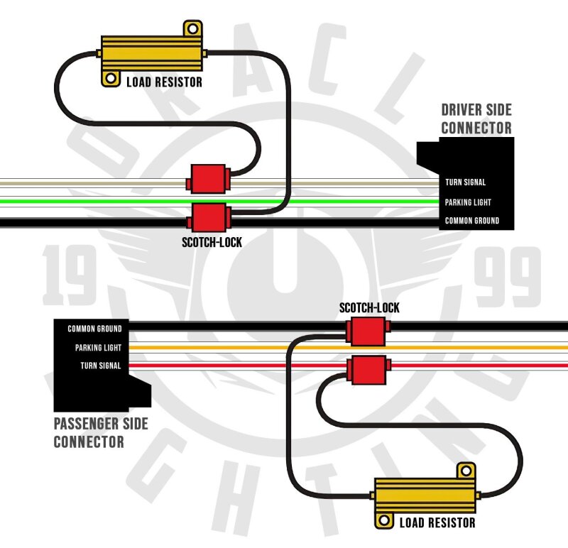 Oracle 07-18 Jeep Wrangler JK Switchback LED Halo Headlights - Amber/White - Switchback Headlights ORACLE Lighting