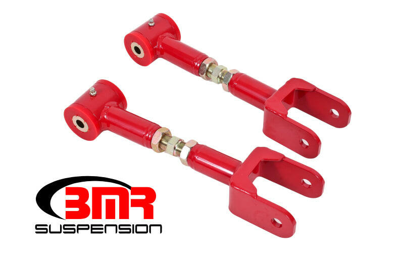 BMR 78-87 G-Body Upper Control Arms On-Car Adj. (Polyurethane) - Red Control Arms BMR Suspension