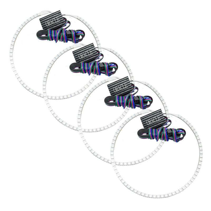 Oracle Jeep Grand Cherokee 05-10 Halo Kit - ColorSHIFT w/o Controller Headlights ORACLE Lighting