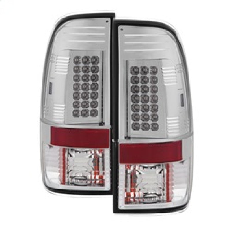 Spyder Ford F150 side 97-03/F250/350/450 Super Duty 99-07 LED Tail Lights Chrm ALT-YD-FF15097-LED-C Tail Lights SPYDER