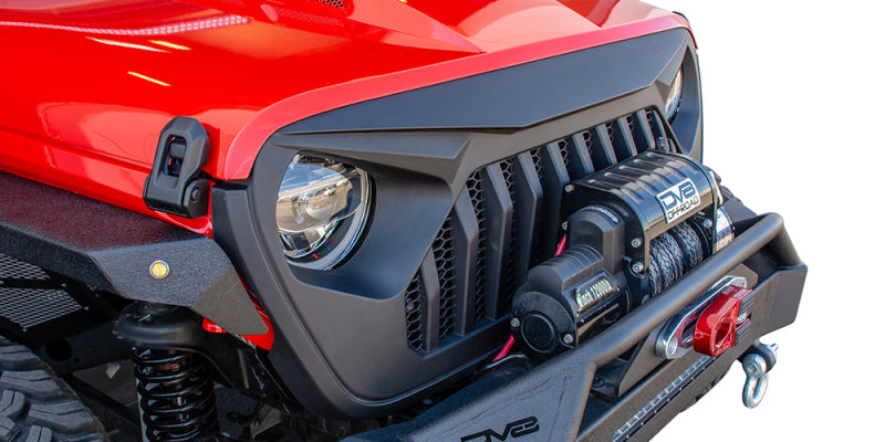 DV8 Offroad 2018+ Jeep JL/ Gladiator Angry Grill Grilles DV8 Offroad