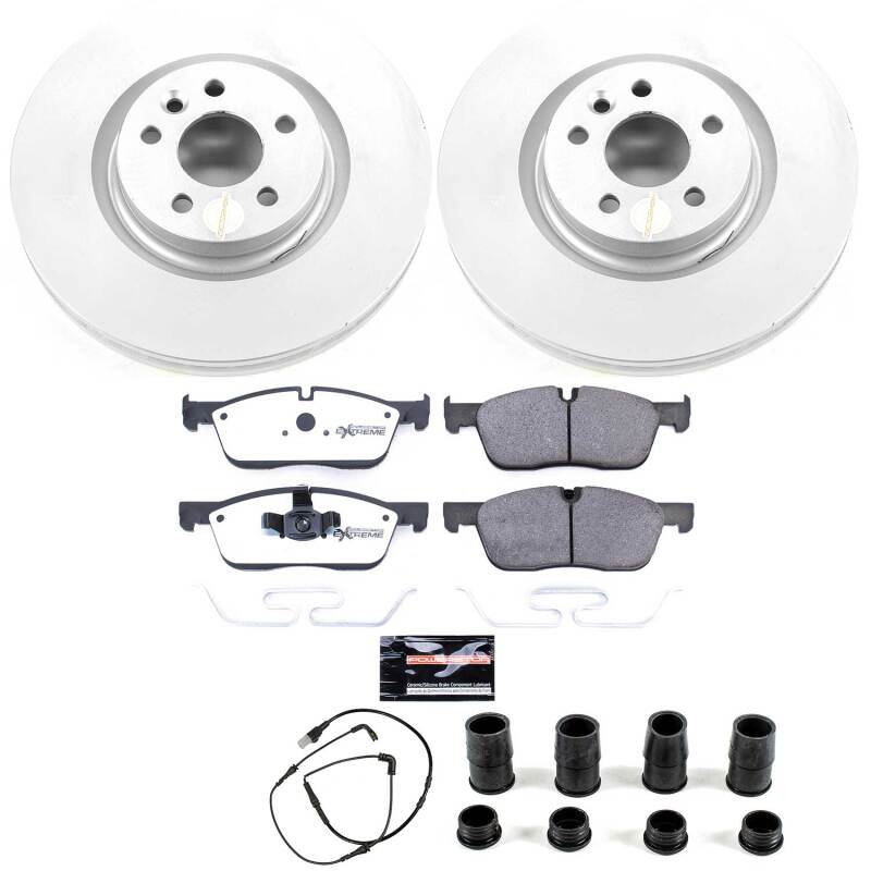 Power Stop 15-19 Land Rover Discovery Sport Front Z36 Coated Truck & Tow Brake Kit Brake Kits - Performance Blank PowerStop