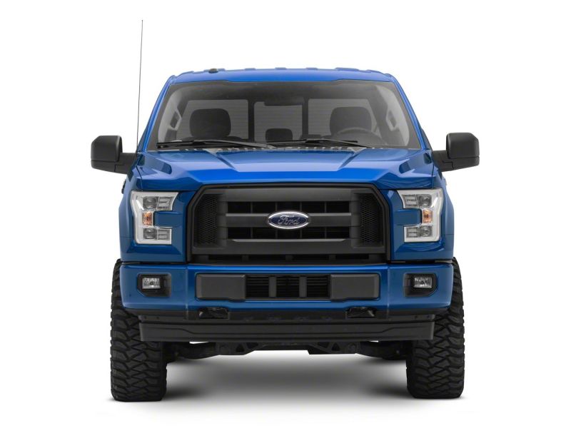 Raxiom 15-17 Ford F-150 Projector Headlights w/ LED Accent- Chrome Housing (Clear Lens) Headlights Raxiom