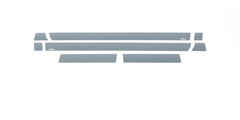 Putco 15-19 Chevy Silverado HD Dually Regular Cab (8pcs) Black Platinum Rocker Panels Body Armor & Rock Rails Putco