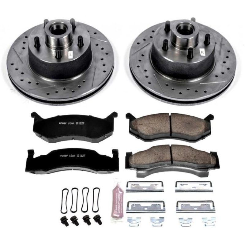 Power Stop 80-81 Chrysler Town & Country Front Z23 Evolution Sport Brake Kit Brake Kits - Performance D&S PowerStop