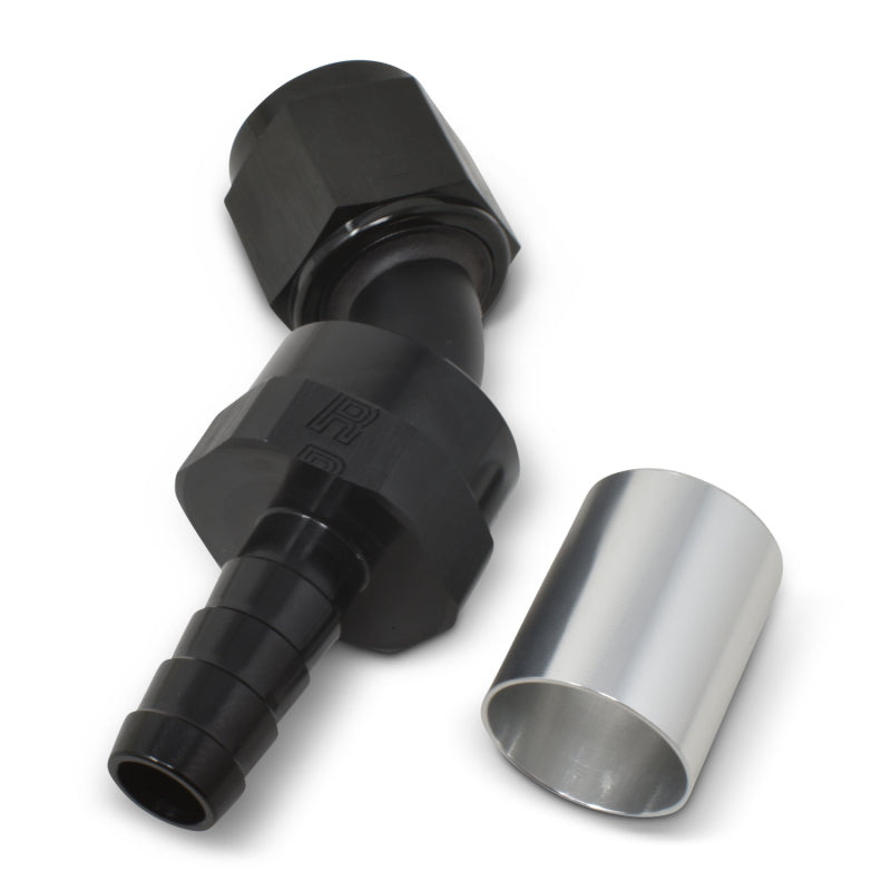 Russell Performance -8 AN Proclassic Crimp 45 Degree End (O.D. 0.700) Fittings Russell