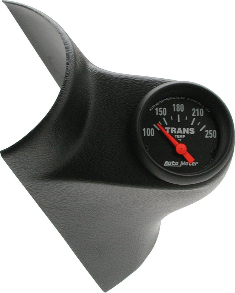 Autometer Z Series 52.4mm 100-250 Degrees F Transmission Gauge & Gauge Pillar Mount Gauges AutoMeter