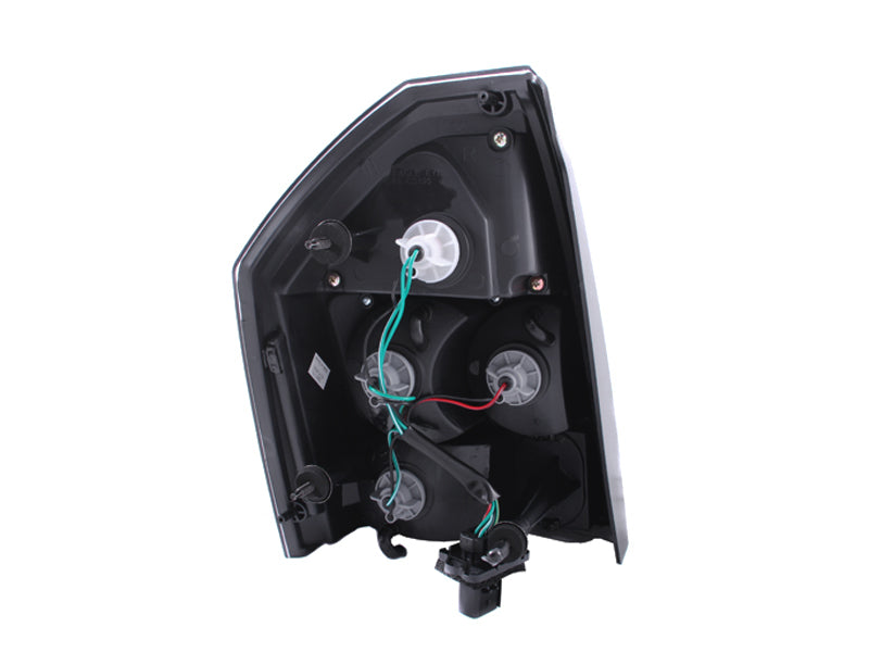 ANZO 2005-2007 Chrysler 300C LED Taillights Black Tail Lights ANZO