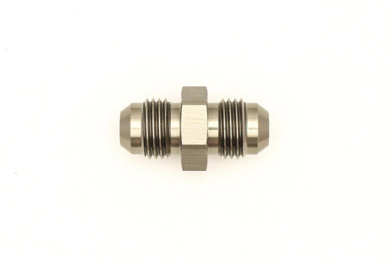 DeatschWerks 6AN Male Flare to 6AN Male Flare Coupler Fittings DeatschWerks