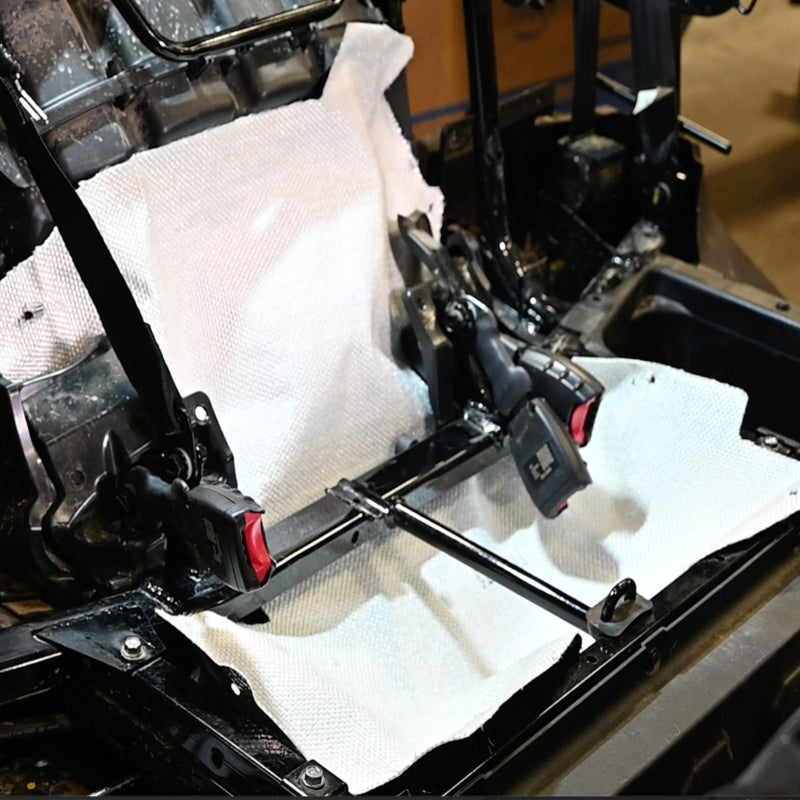 DEI 22-24 Honda Pioneer 1000-3/1000-5/1000-6 (Non CA Models) Under Seat Heat Shield Kit Thermal Wrap DEI