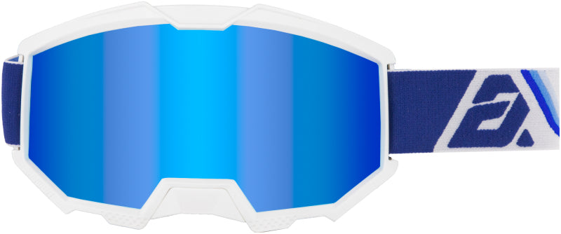 Answer Apex 3 Goggles Blue/White - Adult Eyewear Answer