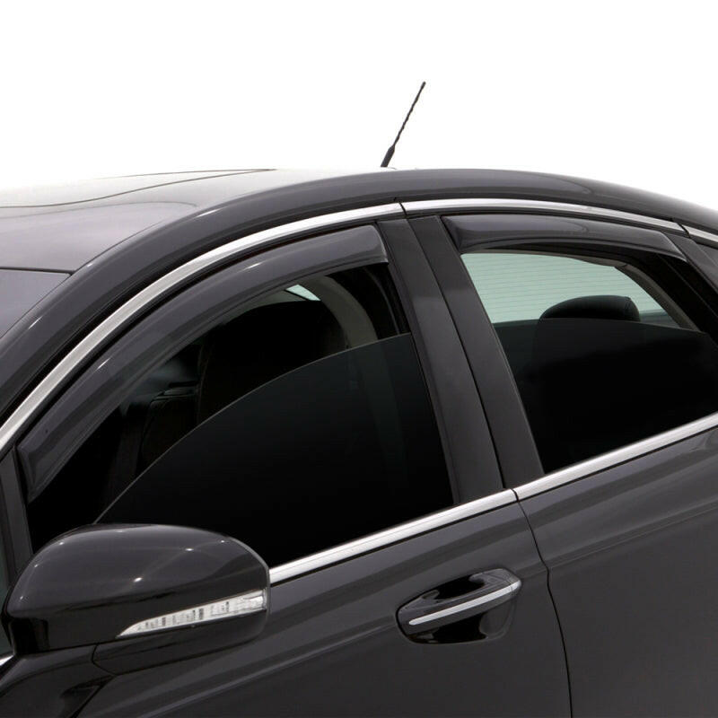 AVS 13-18 Toyota Avalon Ventvisor In-Channel Front & Rear Window Deflectors 4pc - Smoke Wind Deflectors AVS