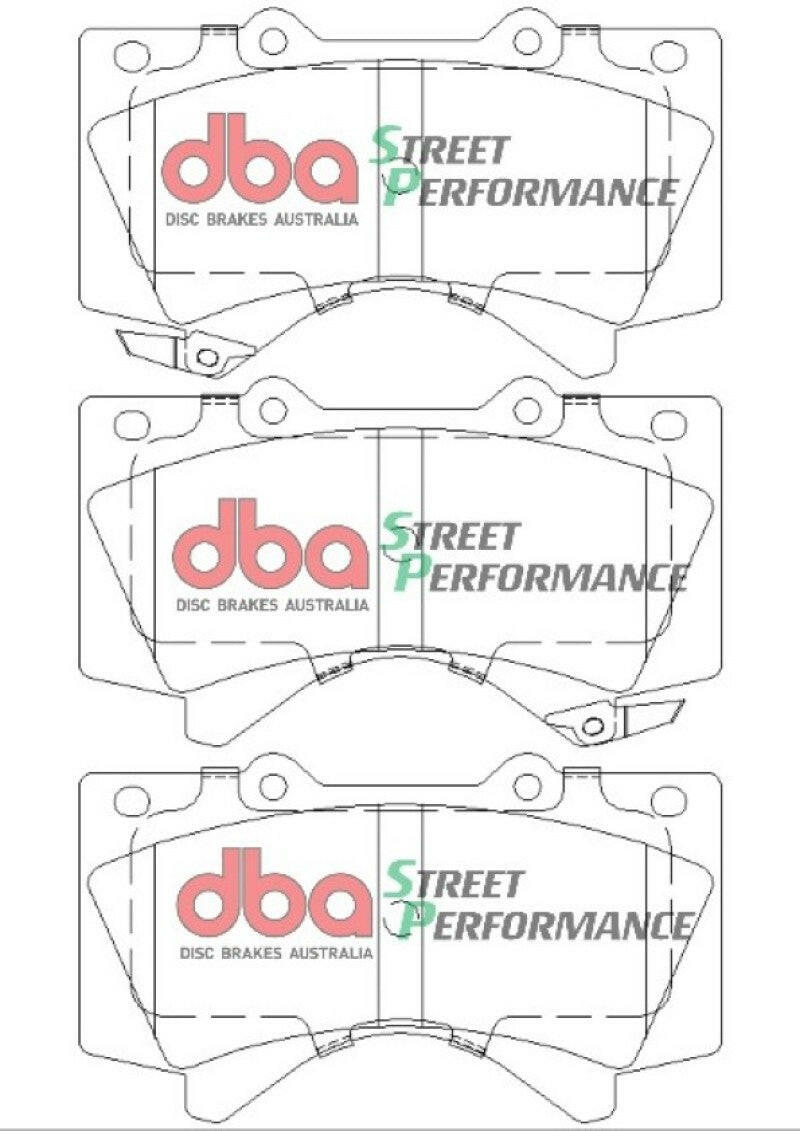 DBA 07-18 Toyota Tundra SP Performance Front Brake Pads Brake Pads - Performance DBA