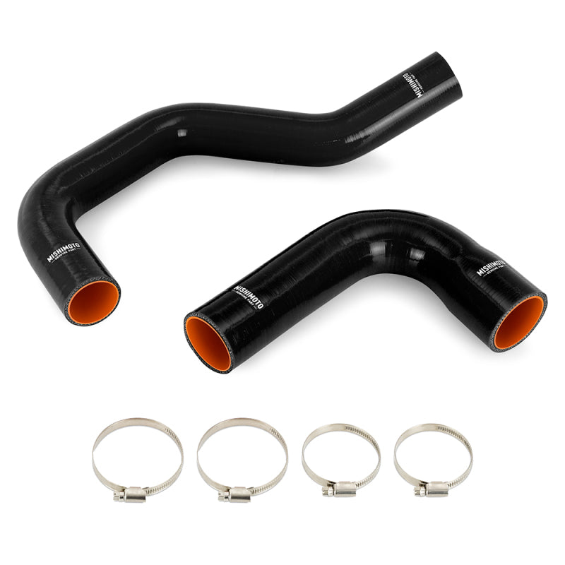 Mishimoto 1991-1993 Dodge 5.9L Cummins Silicone Coolant Hose Kit Black Hoses Mishimoto