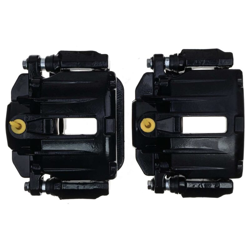 Power Stop 00-02 Cadillac DeVille Rear Black Caliper - Pair w/Bracket Brake Calipers - Perf PowerStop