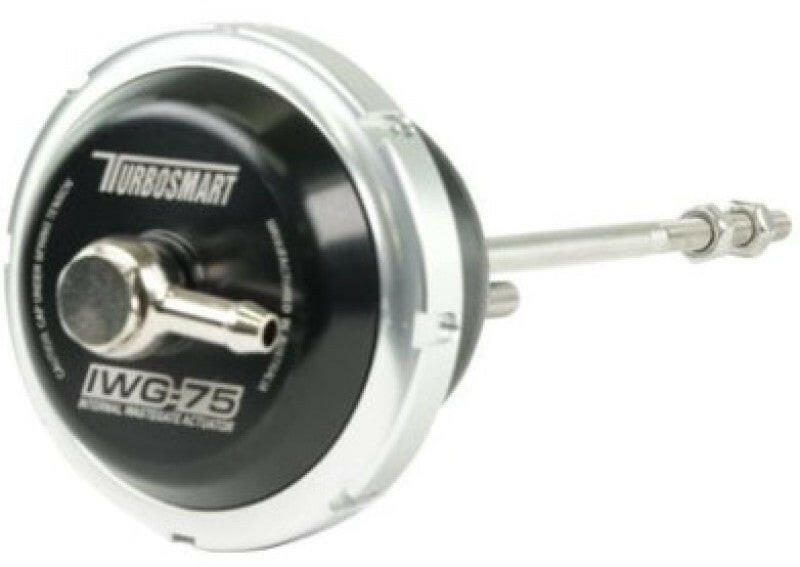 Turbosmart IWG75 Universal M6 140mm Rod 10 PSI Black Internal Wastegate Actuator Wastegates Turbosmart