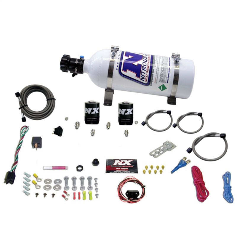 Nitrous Express 10-15 Chevrolet Camaro (5th Gen) Single Nozzle Nitrous Kit (35-150HP) w/5lb Bottle Nitrous Systems Nitrous Express